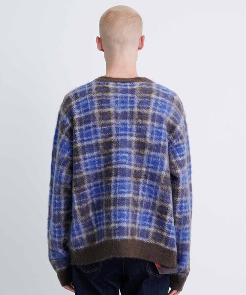 Jieda（ジエダ）の「MOHAIR CHECKED CARDIGAN（カーディガン/ボレロ