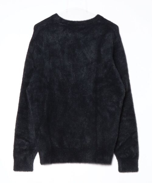 JOSIAH Crew Neck Furry Sweater ニット セーター | GUESS(ゲス) JAPAN