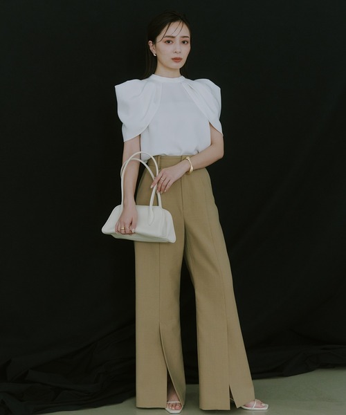 フォルムショルダーブラウス（シャツ/ブラウス）｜anuans（ア