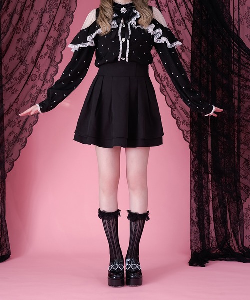 ボリュームフレアスカート（スカート）｜Pal elfy（パルエルフィー）の