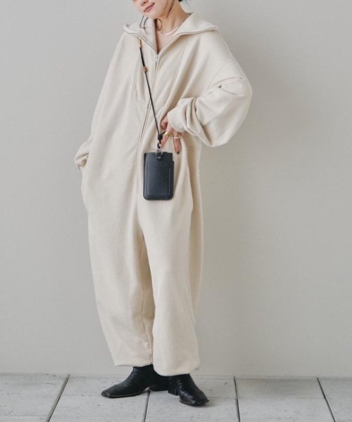 TODAYFUL（トゥデイフル）の「TODAYFUL Sweat Zip Combinaison