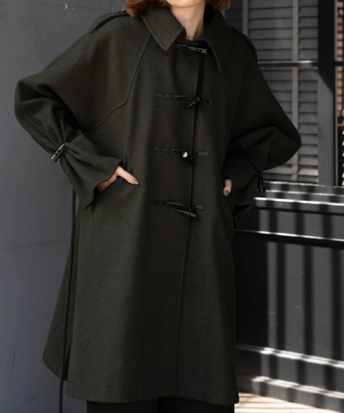 WILLFULLY（ウィルフリー）の「tent toggle jersey melton various