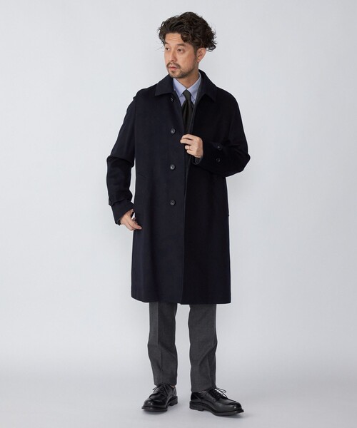 セール】SHIPS: LORO PIANA FABRIC ストーム システム ステンカラー