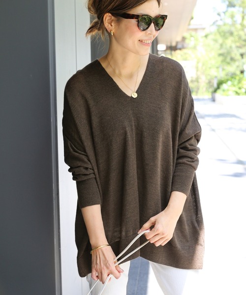 Deuxieme Classe（ドゥーズィエムクラス）の「*URBAN Vネック プル