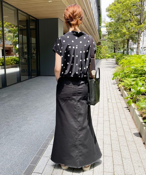 Spick & Span（スピックアンドスパン）の「ドットプリントフレンチ