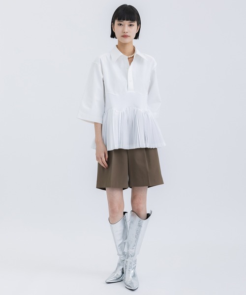 TOGA（トーガ）の「【TOGA PULLA/トーガプルラ】Taffeta pleats S/S