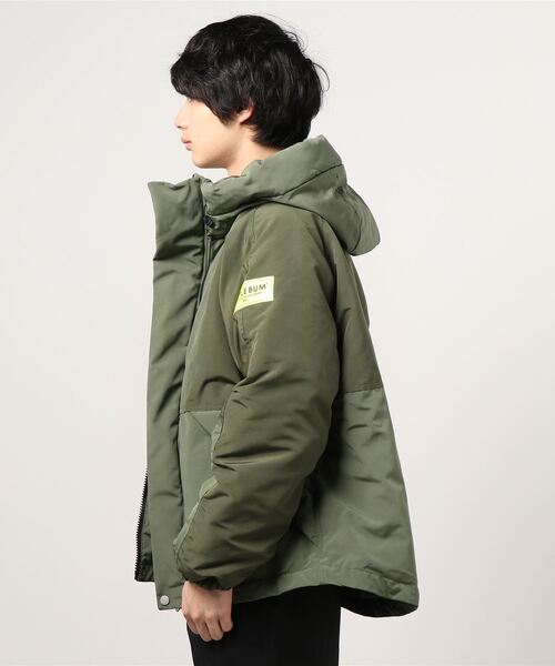 APPLEBUM（アップルバム）の「Down Mix Hood Jacket（ダウンジャケット