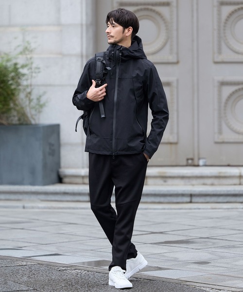 セール】4wayストレッチ 撥水マウンテンパーカー ジャケット