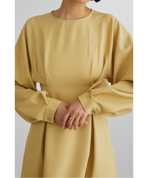 セール】ウエストタックフレアワンピース（ワンピース）｜STYLEMIXER