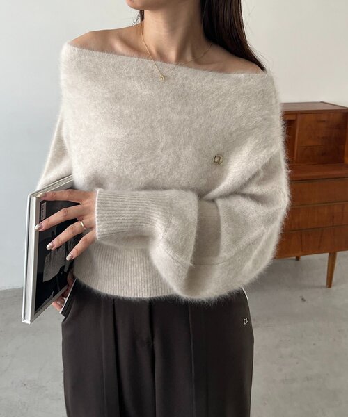 セール】FOXカシミアドルマンニット（ニット/セーター）｜CAPRICIEUX