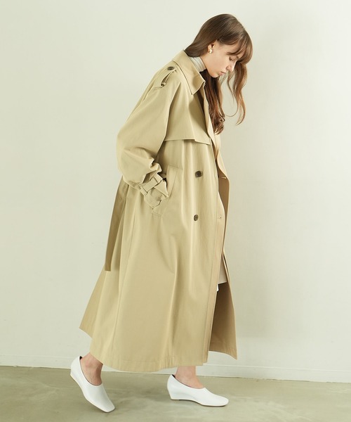CLANE（クラネ）の「LAYER LONG TRENCH COAT（トレンチコート）」 - WEAR