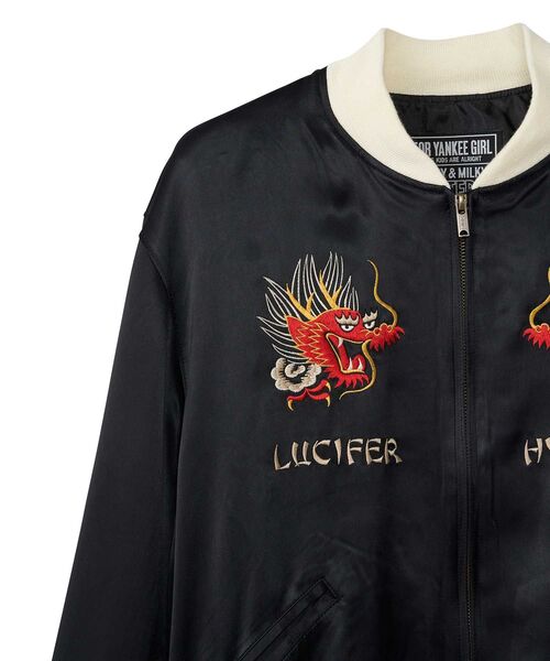 DRAGON LADY TOUR刺繍 スカジャン（ブルゾン）｜HYSTERIC GLAMOUR