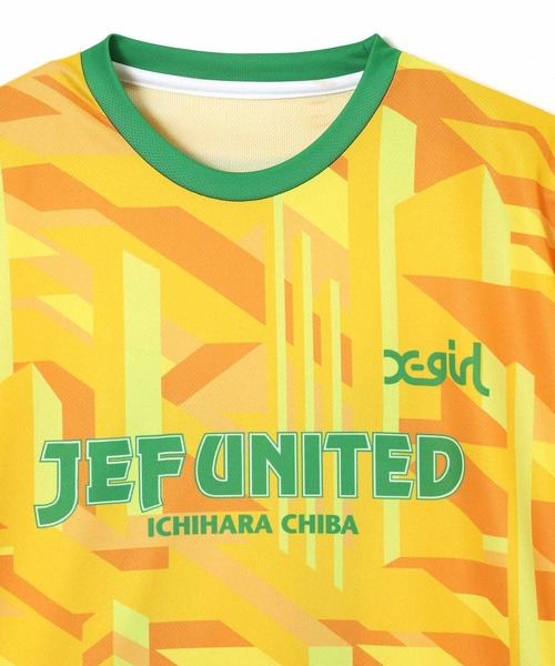 X-girl（エックスガール）の「WEリーグ|JEF ICL UNIFORM SS TEE/ジェフ