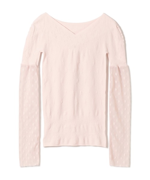 Chacott（チャコット）の「【ノーソーイングニット】フラワーチュール