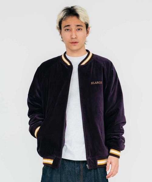 XLARGE（エクストララージ）の「VELOUR SOUVENIR JACKET（ブルゾン