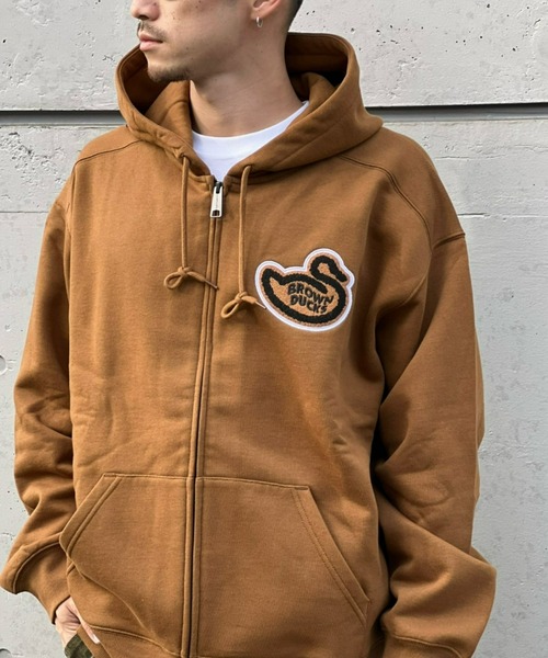 Carhartt WIP】HOODED BROWN DUCKS JACKET / フーデッドブラウンダック