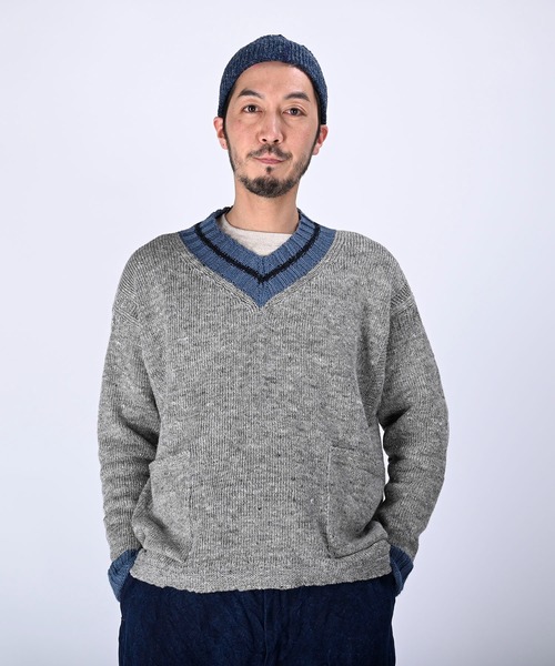 45R（フォーティファイブアール）の「リネンの908セイルチルセーター