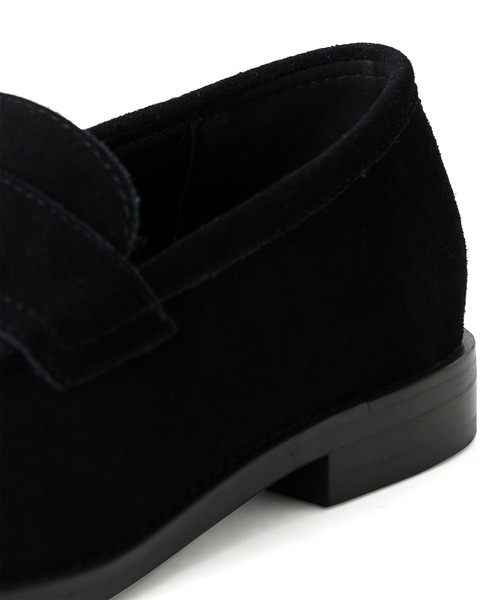 WEB限定 本革 レザー スリム コイン ローファー / London Shoe Make