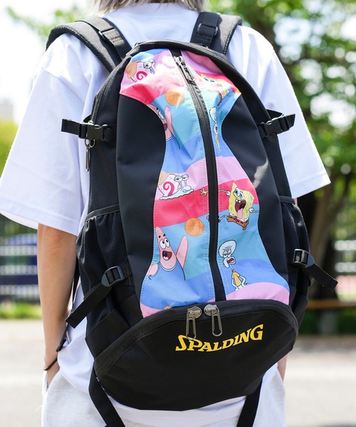 SPALDING:スポルディング】ケイジャー/スポンジボブコラボバックパック