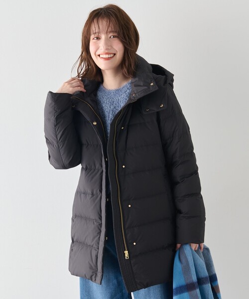 セール】【フード取り外し可能】楽映えリッチロング丈ダウン（ダウン