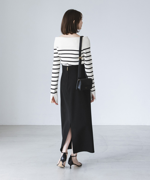 セール】《追加》ジャージーライクカラータイトスカート 7（スカート