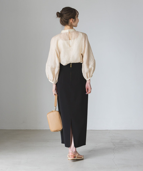 セール】《追加》ジャージーライクカラータイトスカート 7（スカート