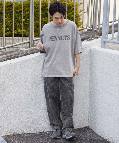 PENNEYS/ペニーズ 別注 THE FOX ロゴ ヴィンテージスノーウォッシュ