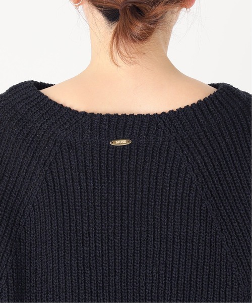 ドゥーズィエムクラス ネイビー lily linen アゼプルオーバー MUSE