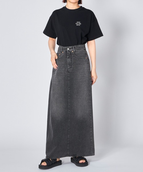 MM6 Maison Margiela（ｴﾑｴﾑｼｯｸｽ ﾒｿﾞﾝ ﾏﾙｼﾞｪﾗ）の「MM6 LONG SKIRT