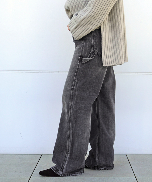 セール】【HAIKURE/ハイクル】WINONA painter denim（デニムパンツ