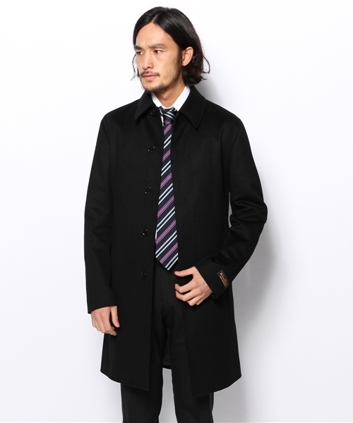 EDIFICE（エディフィス）の「ウールカシミア ベルテッドコート（ステン