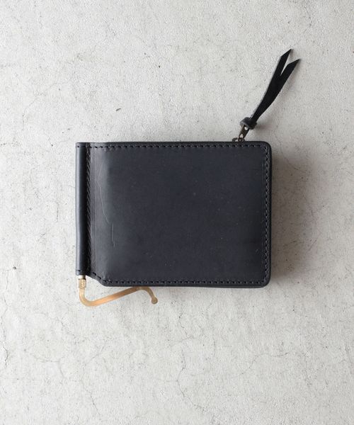 Zipper money clip レザー マネークリップ（札入れ/マネークリップ