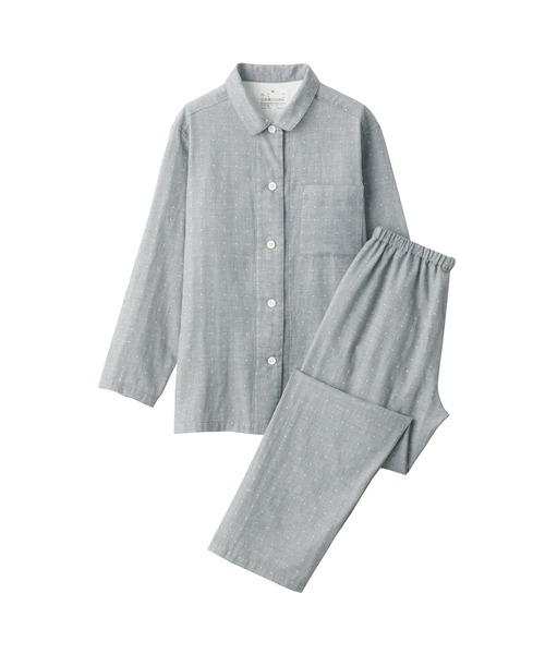 セール】脇に縫い目のない 二重ガーゼパジャマ（ルームウェア/パジャマ