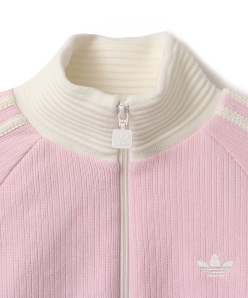 adidas VELOUR KNIT TRACK TOP / アディダス ベロア ニット トラック
