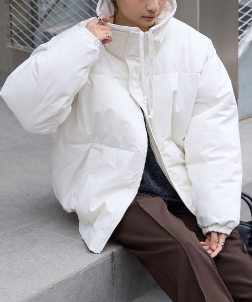 kusanae.1108 ダウンジャケット ブラックM Java ダウンジャケット ダウン 「Javaジャバコラボ」寒さ知らずの防寒