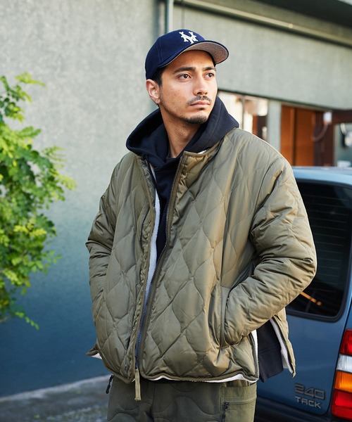 TAION（タイオン）の「TAION ミリタリーリバーシブルクルーネック