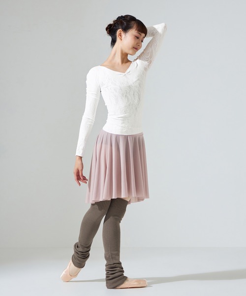 Chacott（チャコット）の「【ノーソーイングニット】リリーモチーフV