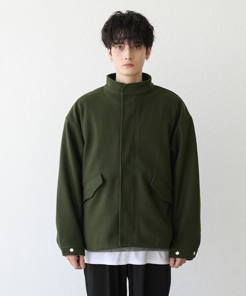 ウールテックメルトンショートモッズブルゾン M-65（ミリタリー