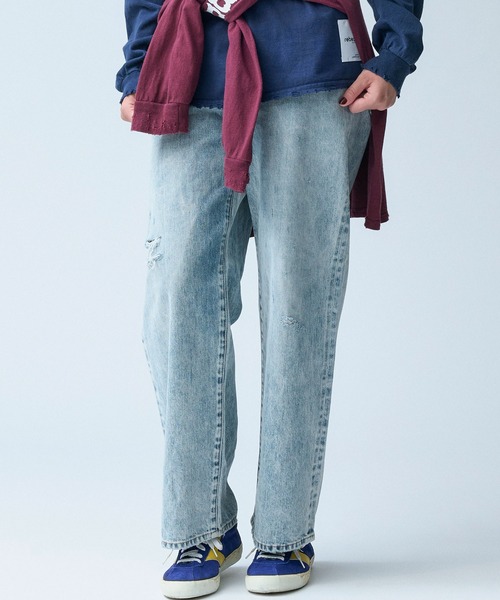 DENIM DELIGHT DAYS】セルヴィッチデニムワイドジーンズ | ジョンブル