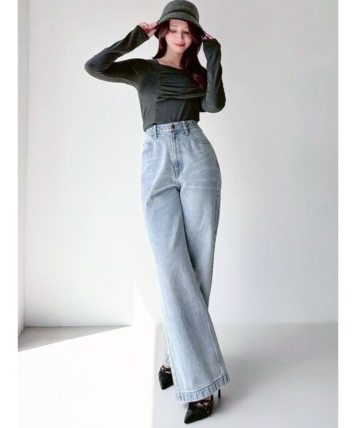 セール】バックリボンデニムパンツ（デニムパンツ）｜RESEXXY