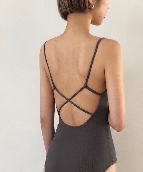 TODAYFUL（トゥデイフル）の「バックオープンスイムウェア（水着