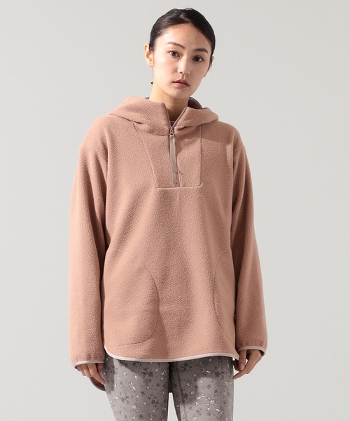 Chacott（チャコット）の「フーデットボアプルオーバー（カバーオール