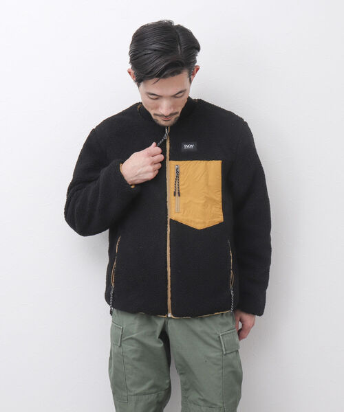 セール】【WEB限定】【TAION/タイオン】ダウン×ボア リバーシブル