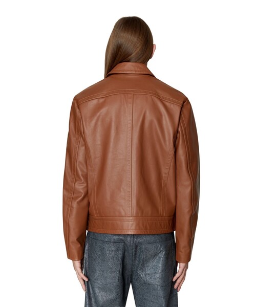 DIESEL（ディーゼル）の「メンズ レザージャケット（ライダース