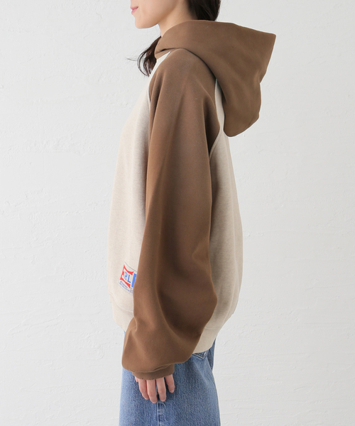 ERL / イーアールエル】UNISEX RAGLAN HOODIE KNIT（パーカー）｜ERL