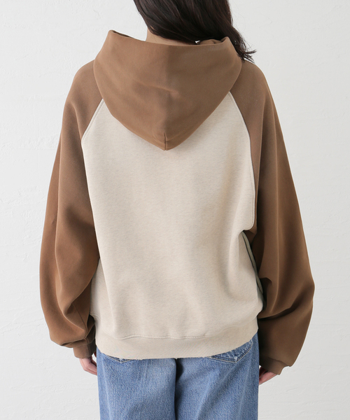 ERL / イーアールエル】UNISEX RAGLAN HOODIE KNIT（パーカー）｜ERL