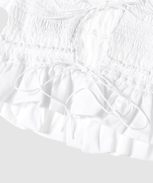 CECILIE BAHNSEN（セシリー バンセン）の「SHORT SLEEVE SMOCK T-SHIRT