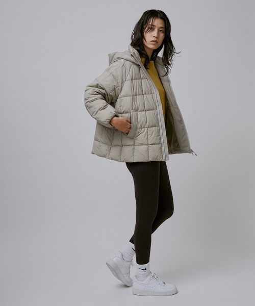 DANTON（ダントン）の「【DANTON】 MIDDLE DOWN フード付きダウン