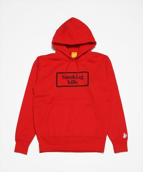 FR2（エフアールツー）の「Smoking kills プルオーバーパーカー