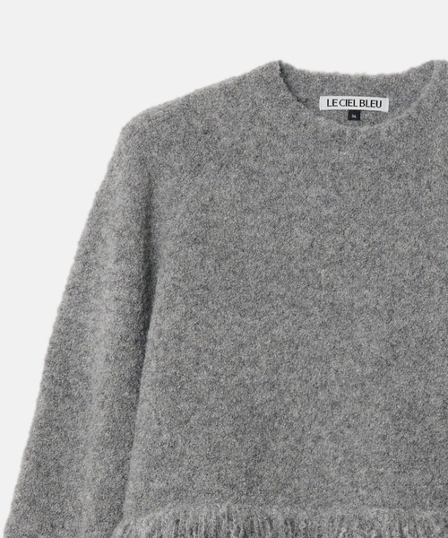 LE CIEL BLEU（ルシェルブルー）の「フリンジヘムプルオーバー